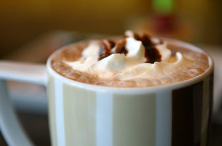 Close up image of a hot chocolate. Notaro Care Homes