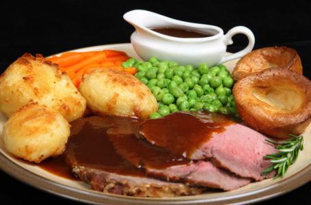 Close up image of a roast dinner, Notaro Care Homes