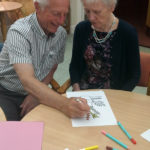 Resident and relative colouring in 