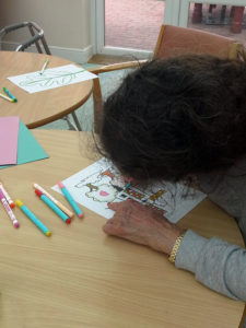 Resident colouring in