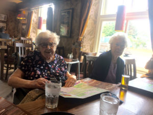 Residents at The Admirals Table Pub