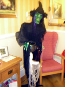 Spooky Halloween Witch prop