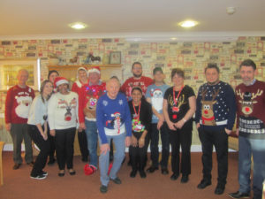 Everyone who wore Christmas Jumpers at Immacolata house