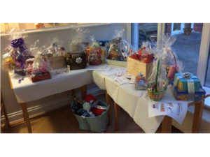 Wonderful raffle prizes on display