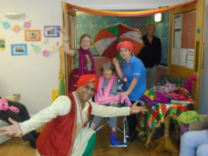 Aspen Court care home with Avtar Indian Dance raising money for Kerala