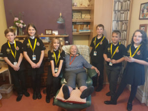 The Mini Police visit Cedar Lodge Care Home, Taunton